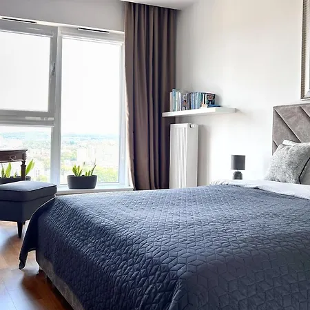 Capital Towers - Red Z Widokiem Na Panorame Miasta I Rzeke Apartmán Rzeszów