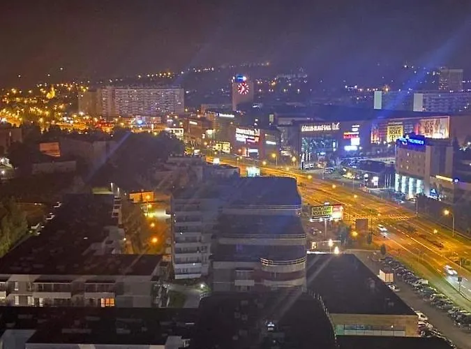 Capital Towers - Red Z Widokiem Na Panoramę Miasta I Rzekę Apartament Rzeszów